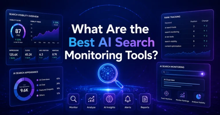 what are the best ai search monitoring tools