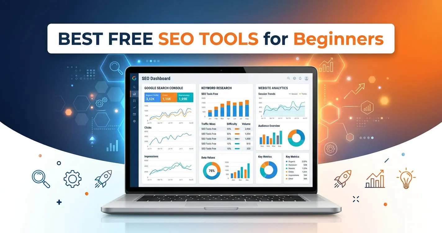 Best free SEO tools for beginners to improve website rankings and organic traffic